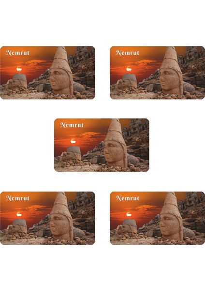 Buzdolabı Magneti - 5 Adet Nemrut Magneti