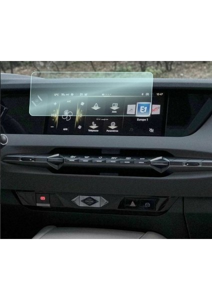 Ds Automobiles Ds 4 2023-2024 Model Multimedya ve Alt Kontrol Ekranı Uyumlu 9h Nano Ekran Koruyucu