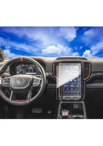 Ford Ranger 2023-2024 Model 12 Inç Multimedya Navigasyon Uyumlu 9h Nano Ekran Koruyucu modelleri