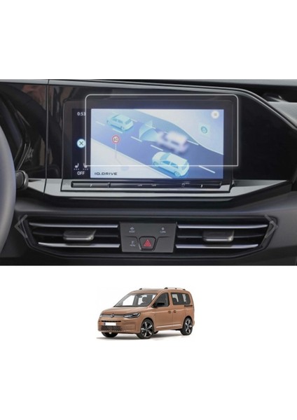 Volkswagen Caddy Style 2024 Model Multimedya Navigasyon Uyumlu 9h Nano Ekran Koruyucu