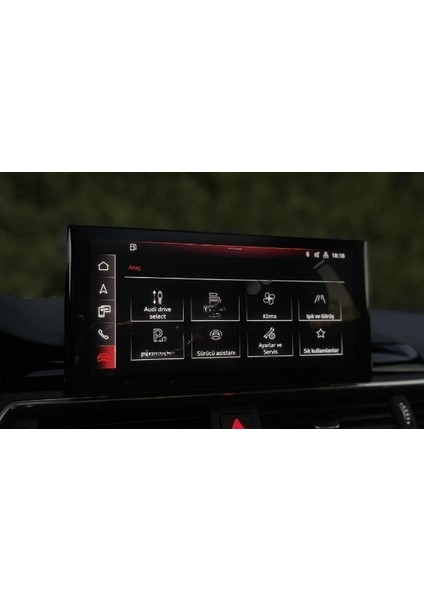 Audi A4 2020-2025 Model 10.1 Inç Multimedya Navigasyon Uyumlu 9h Nano Ekran Koruyucu modelleri