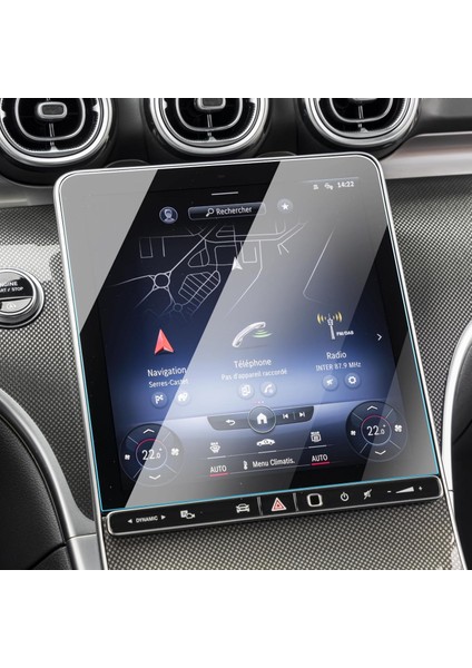 Mercedes C Serisi 2022-2024 Model Uyumlu Multimedya 9h Nano Ekran Koruyucu