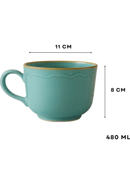 Koffie Kupa Turkuaz 480 ml modelleri