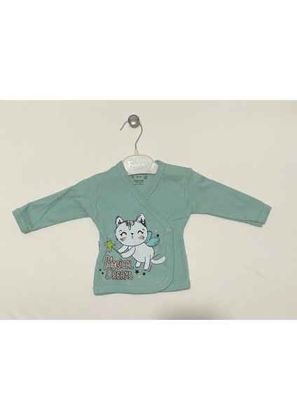 Yenidoğan Bebek 0/3 Ay Kız/erkek Bebek Takım 5'li Zıbın Takım Renk/mint/yeşil fiyatları