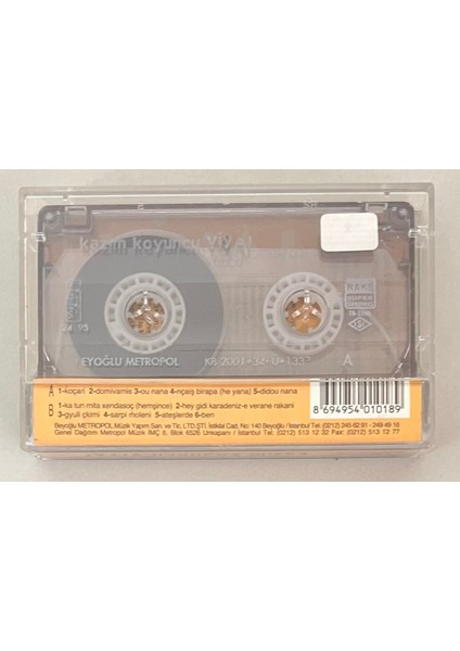 Kazım Koyuncu Viya Kaset (Orjnal Dönem Baskı Kaset) fiyatları