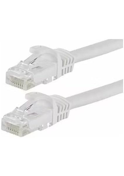 CAT6E - CAT5E Internet Bilgisayar, Laptop Network Lan Bağlantı Data Kablosu (CAT6E, 10 Mt)