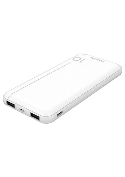 DLP1812PW 10.000 Mah Powerbank 2xusb-A 2.1A, Usb-C Çıkış, Pd- Beyaz fiyatları