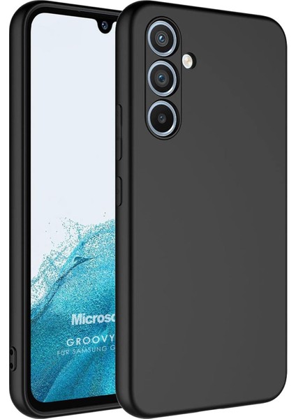 Galaxy A24 Için Kılıf Groovy Soft Siyah [galaxy A24 ile Uyumlu Kılıf - Siyah]