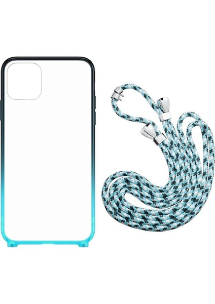 Element Crossbody, Apple iPhone 11 Cep Telefonu Kılıfı, Mavi
