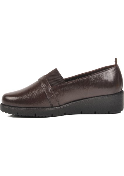 Kahve Deri Kadın Casual Ayakkabı BB0114 Z fiyatları