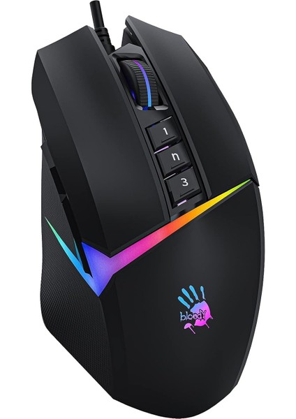 W60 Max S.black 10K Cpi Optik, Rgb, Ultra Core 3&4 Aktif Gaming (Oyuncu) Mouse