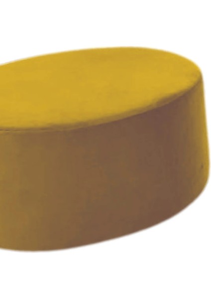 Most Ekol Yuvarlak Sandıklı Orta Sehpa 07 Hardal Kadife Kumaş (Evinize Teslim) fiyatları