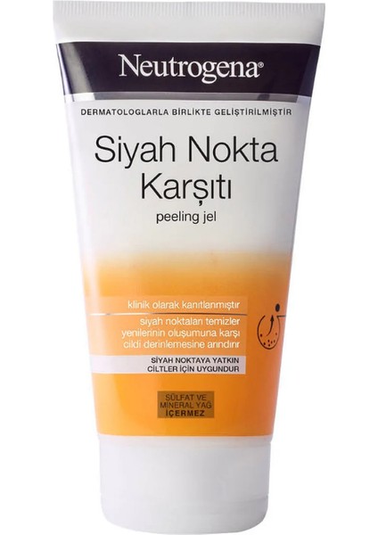 Siyah Nokta Karşıtı Peeling Jel 150 ml