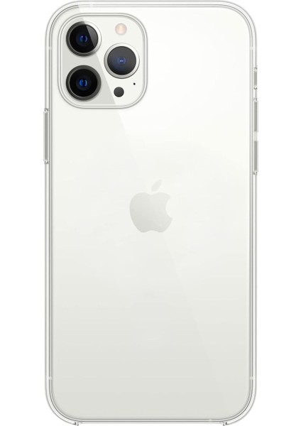 Apple iPhone 13 Pro Max Uyumlu Hardtop Basic Sert Kapak Kılıf (Şeffaf)