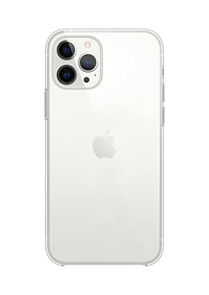 Apple iPhone 13 Pro Max Uyumlu Hardtop Basic Sert Kapak Kılıf (Şeffaf)