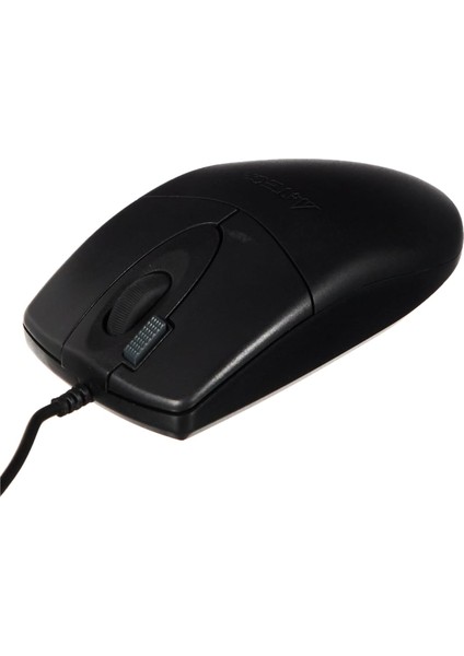 Tech OP-620D, USB Optik Mouse, 2x Buton, 4 Yönlü Scroll, Siyah