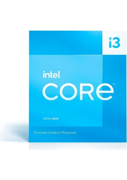 Core™ 13. Nesil I3-13100F Masaüstü Işlemci (4 Çekirdekli (4 P-Core), 12 MB Önbellek, 4,5 Ghz, LGA1700)