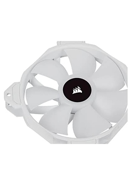 Sp Serisi, Icue SP120 Rgb Elıte Beyaz, 120MM, Pwm, Corsair Airguide Teknolojisi, Lighting Node Core Kontrolcü Dahil, Rgb Fan, 3'lü Paket (CO-9050137-WW)