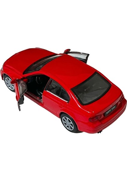 Bmw 330 11.5 1/36 Ölçek Diecast Metal Model Çek Bırak Araba Kırmızı fiyatları
