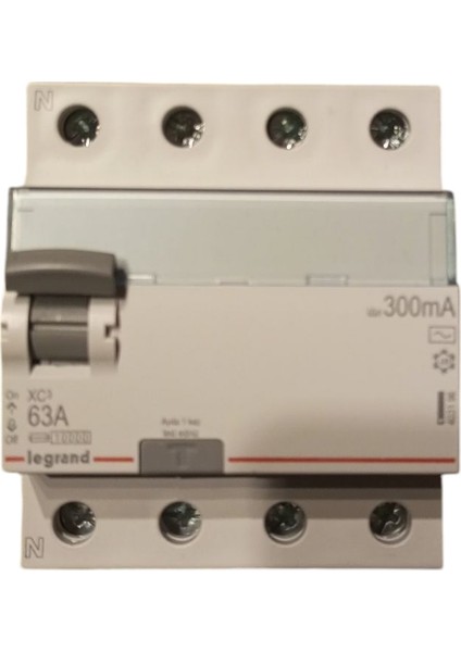 403196 Yangın Koruma Rölesi 4X63A 300MA Ac Tip