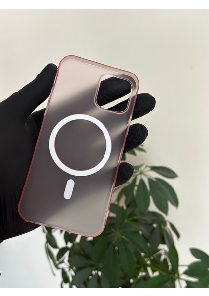 Iphone 12 Kılıf Magsafe Elite Premium Mat Sararmaz