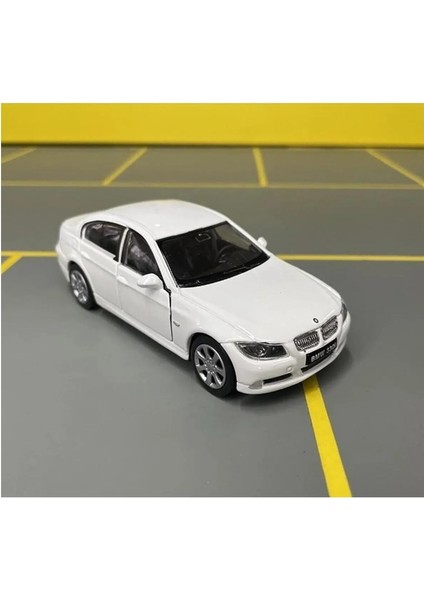 Bmw 330İ 11.5 1/36 Ölçek Diecast Metal Model Çek Bırak Araba Beyaz fiyatları