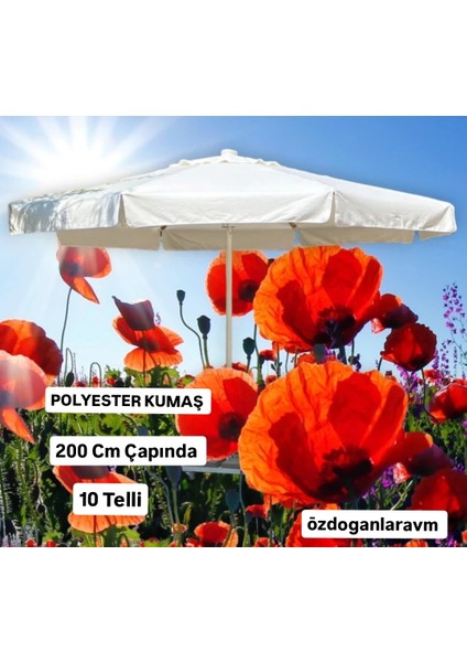 Güneş Plaj Deniz Kamp Şemsiyesi Çanta Hediyeli