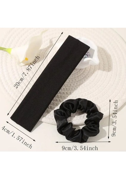 Saç Bandı ve Scrunchies Toka Seti