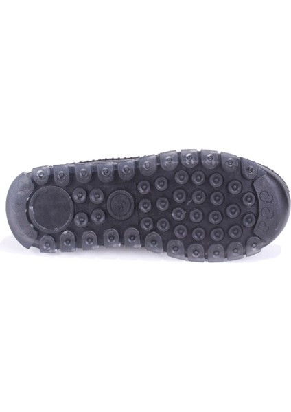 DZA07-63114 Siyah Ortopedik Günlük Deri Kadın Ayakkabı fırsatları