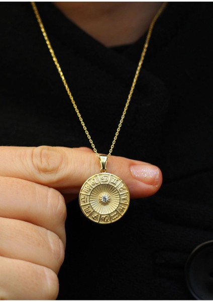 925 Ayar Gümüş Horoskop Burç Kolye fiyatları