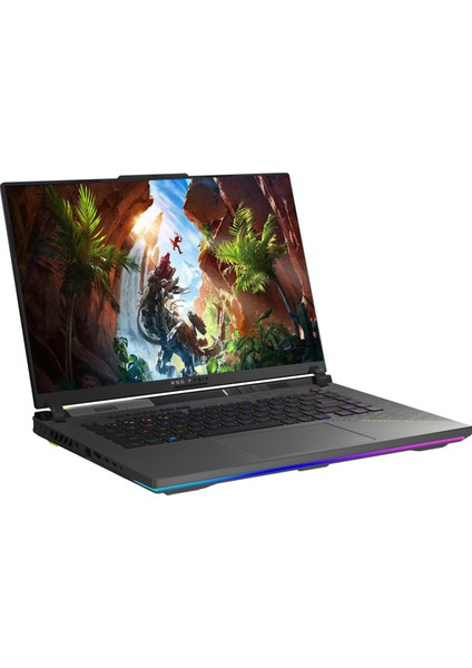 Rog Strix G16 G614FR-S5111 Amd Ryzen 9 9955HX Aı 80GB GB 4tb+4tb SSD 12GB/RTX5070Tİ Gddr7 140W 16" 2.5k 2560X1600 Wqxga 240HZ 3ms 500NİTS Freedos Taşınabilir Bilgisayar WS5111F40+ZETTAÇANTA