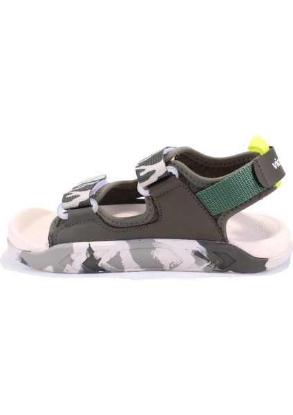 Tape 332F25Y206 Haki Ortopedik Günlük Erkek Çocuk Spor Sandalet
