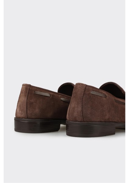 Kahve Deri Erkek Klasik Ayakkabı indirimleri