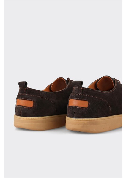 Kahve Deri Erkek Günlük Ayakkabı indirimleri