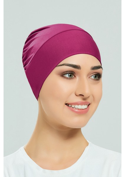 Havuz Deniz Düz Bone R-999-B Mürdüm fiyatları