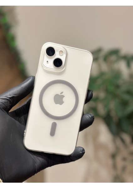 Iphone 13 14 Uyumlu Magsafe Kılıf Elite Premium Mat Sararmaz