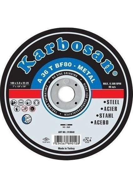 Metal Kesme Taşı