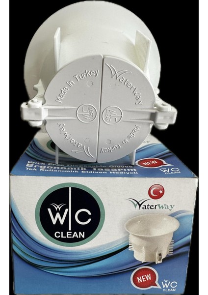 Wc Clean Wc Matik Çift Kapaklı