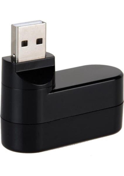3 Port 180 Dirsek USB Hub Çoğaltıcı Çoklayıcı USB 2.0 Çoklama