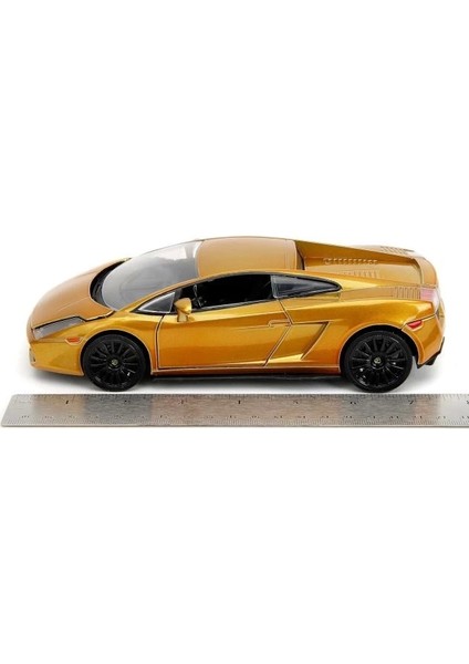 Hızlı ve Öfkeli Hızlı x 1:24 Altın Lamborghini Gallardo Araba indirimleri