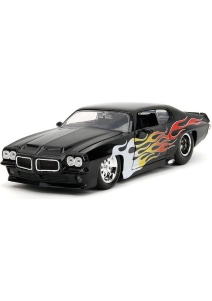 Big Time Muscle 1:24 1971 Pontiac Gto Döküm Araba