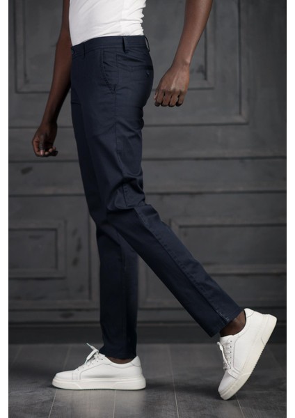 Slimfit Küçük Armürlü Yazlık Pamuklu Gabardin Pantolon fiyatları