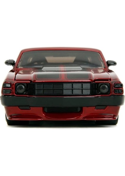 Pembe Slips 1:24 W7 1971 Chevy Ss Die-Cast Araba fiyatları