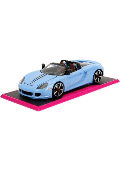 Pembe Fişler 1:24 W6 Porsche Carrera Gt Die-Cast Araba