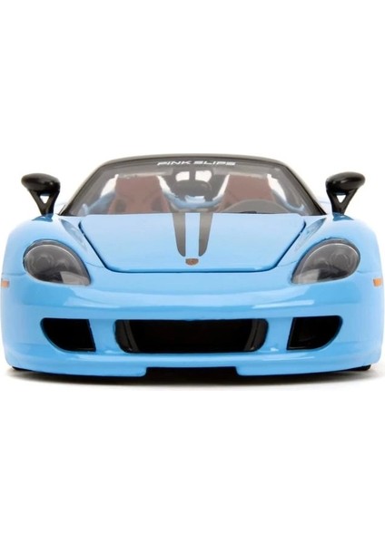 Pembe Fişler 1:24 W6 Porsche Carrera Gt Die-Cast Araba
