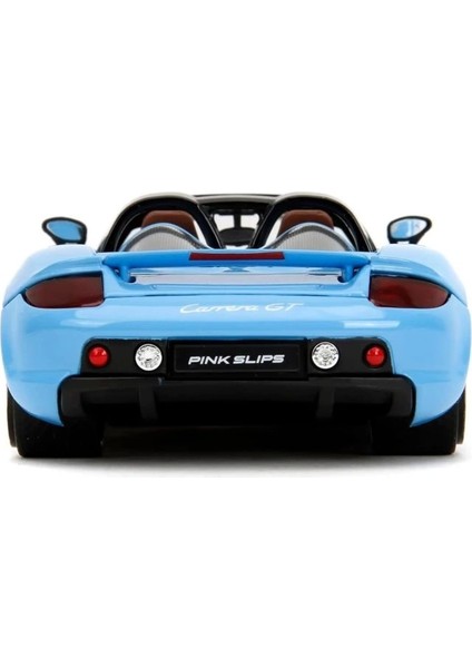 Pembe Fişler 1:24 W6 Porsche Carrera Gt Die-Cast Araba