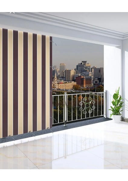 Balkon Perdesi 1. Sınıf Gabardin Kumaş Lüks Perde 300 x 260 cm