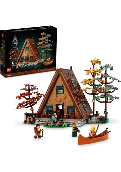 Ideas A-Frame Kabin Koleksiyonluk Sergi Seti 21338