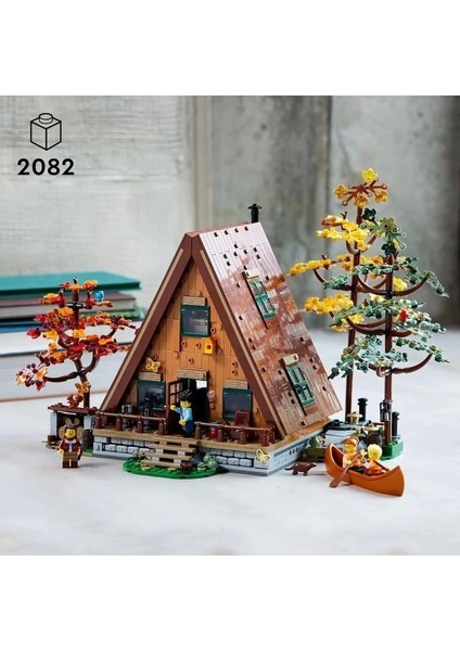 Ideas A-Frame Kabin Koleksiyonluk Sergi Seti 21338