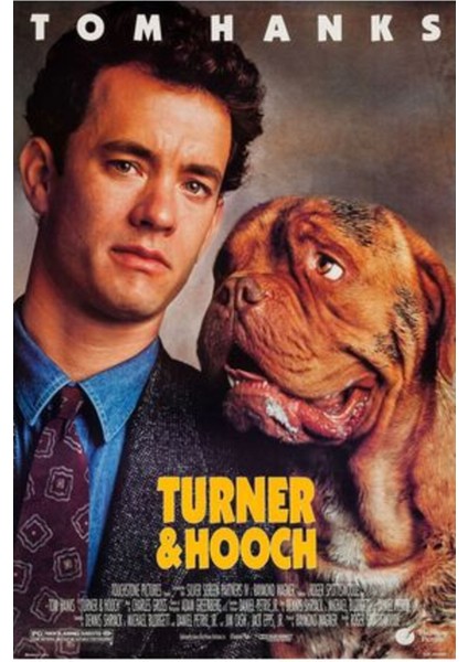 Turner & HOOCH(1989) Afiş - Poster Kağıt - Afiş - POSTER-8469